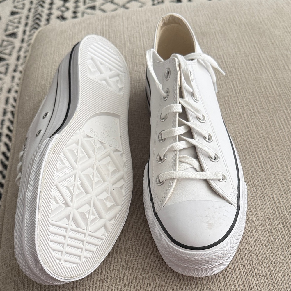 Converse White Sneakers - Picture 2 of 2